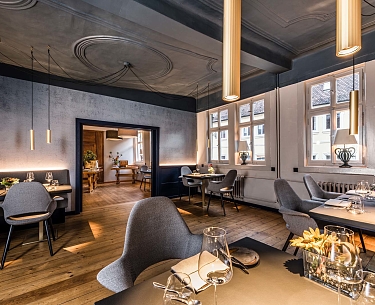 Weinstock Gastraum des Sternerestaurants Weinstock